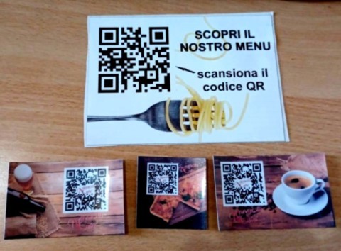 calcomanias menu qr